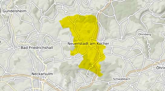 Immobilienpreisekarte Neuenstadt am Kocher